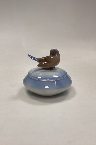 Bing and Grondahl Art Nouveau Bonbonniere with Bird No. 1623