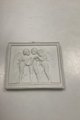 Royal Copenhagen Biscuit Singing Angels Relief