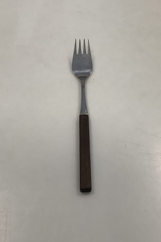 Opus Dinner Fork in Steel and Rosewood by Tias Eckhoff