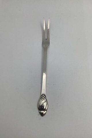 Evald Nielsen No 6 Cold Cuts Fork in Silver