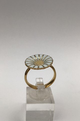 Georg Jensen Gilt Sterling Silver Daisy Ring