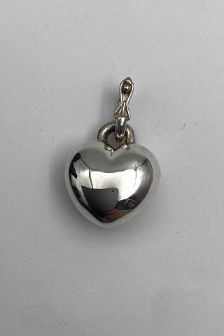 Ole Lynggaard Sterling Silver Heart Pendant