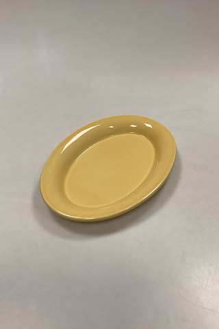 KAEHLER Ursula Oval Plate in Yellow No. 085