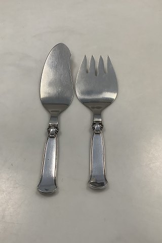 Cohr Fish Serving Flatware in Silver / Steel