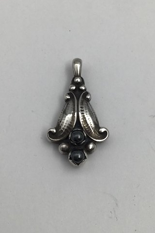 Georg Jensen Sterling Silver Annual Pendant 1993 (Hematite)