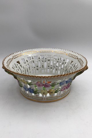 Royal Copenhagen Flora Danica Round Fruit Bowl No. 429/3534 (Rosa Rogusa)