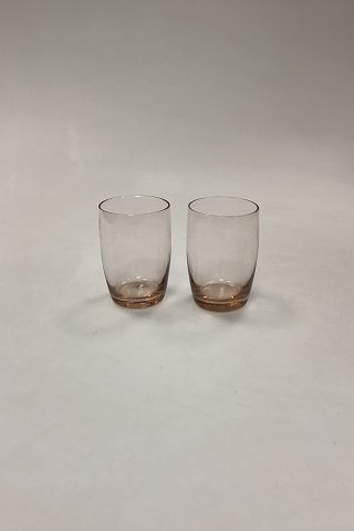 A pair of Holmegaard Water Glasses