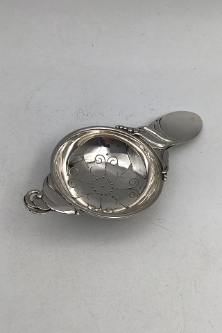 Danish Silver Tea Strainer (1935)