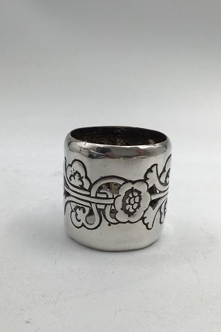 Early Georg Jensen 826 Silver Napkin Ring (1904-1908)