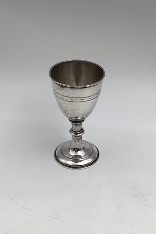 A P Berg Silver Egg Cup