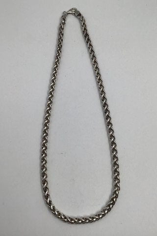 BNH Sterling Silver Necklace (Wheat pattern)