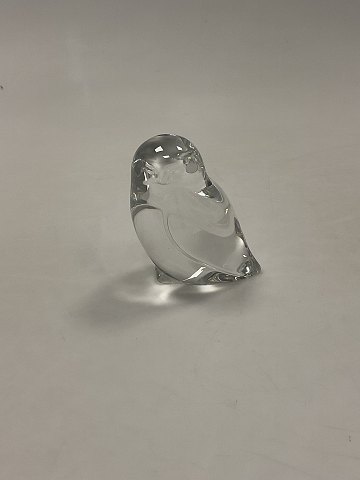 Hadeland Glassworks Norway Glass Figurine of an Owl