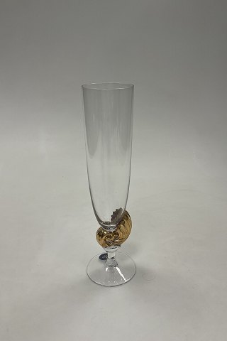 Royal Copenhagen Neptune Millennium Champagne glass