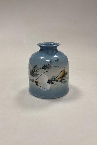 Royal Copenhagen Faience Vase Celeste No. 967/3891