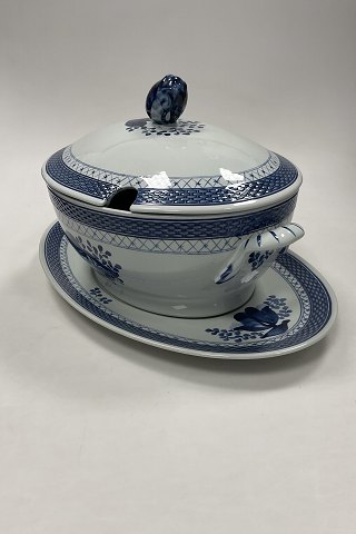 Royal Copenhagen Blue Tranquebar Oval Tureen No. 920