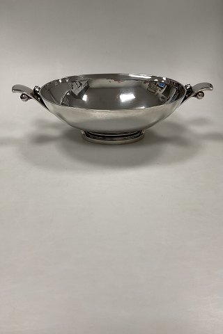 Georg Jensen Sterling Silver Oval Bowl by Harald Nielsen No. 636