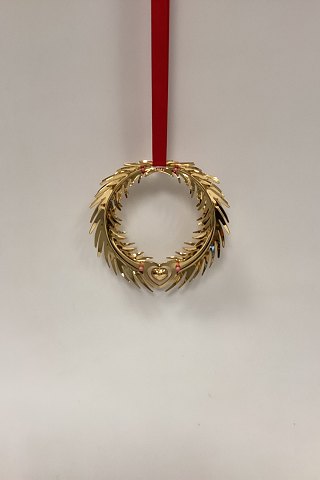 Georg Jensen Golden Christmas Door Wreath, Small