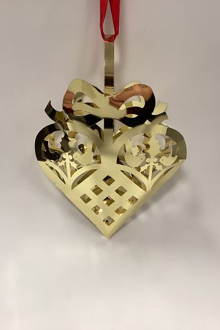 Royal Copenhagen Golden Christmas Christmas Heart