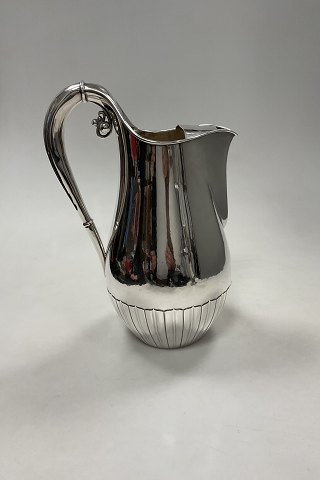 Giant Georg Jensen Sterling Silver Cosmos Water Pitcher No. 45 B