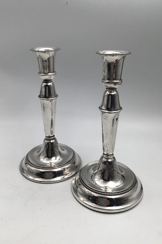 Svend Toxværd Silver Candlesticks (2)