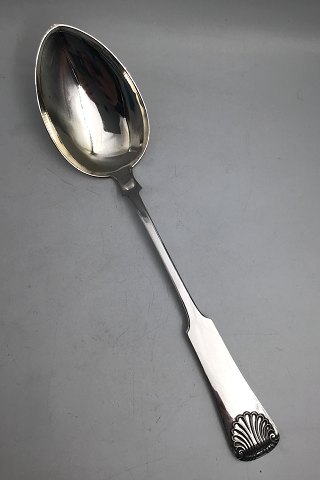 Dalgaard Silver Musling Serving Spoon