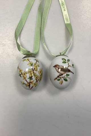 Royal Copenhagen Easter Egg - Forsythia and Monk 2011