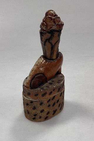 Sten Lykke Madsen Unika Container of Stoneware from 2005
