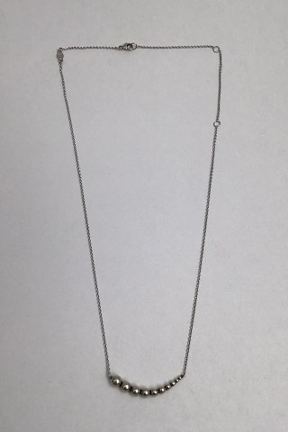 Georg Jensen Sterling Silver Necklace Moonlight Grapes