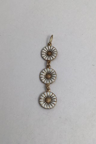 Georg Jensen Sterling Silver Marguerit (Daisy) Pendant
