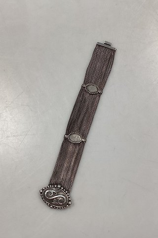 Bracelet in Sterling Silver with Ornamentation