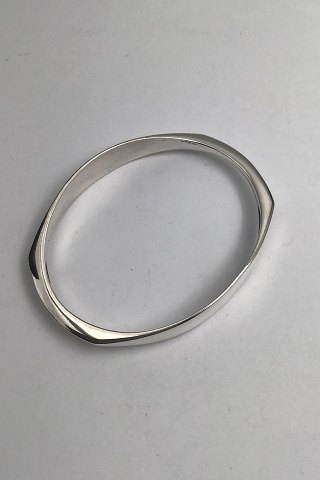 Hans Hansen Sterling Silver Modern Bangle