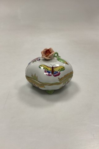 Herend Queen Victoria Green Bonbonniere No. 6179/V80