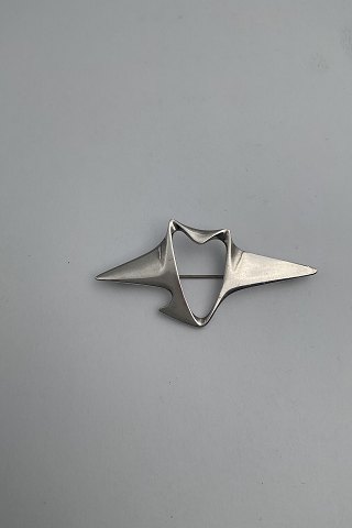 Georg Jensen Sterling Silver Brooch by Henning Koppel No. 340