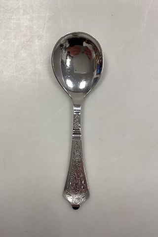 O.V. Mogensen Antik Rokoko Silver Plated Marmalade Spoon