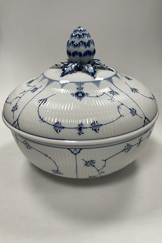 Royal Copenhagen Blue Fluted Plain Large Jubilee Punch Bowl No 189.