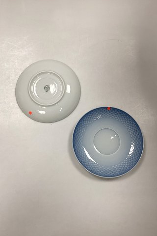 Bing and Grondahl Blue Tone Hotel Large Saucer - CHIPPED