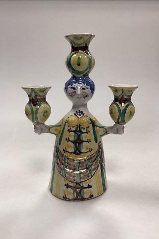 Bjørn Wiinblad Figurine/Candlestick of Woman No. L8 from 1969