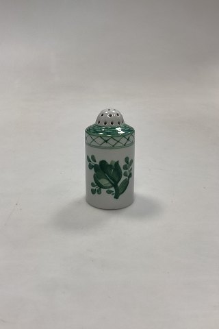 Royal Copenhagen Green Tranquebar Salt Shaker No. 1009