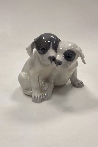 Royal Copenhagen Figurine Pointer Puppies-pair No 260