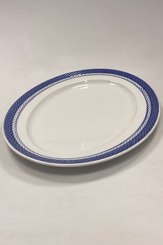Royal Copenhagen Blue Tranquebar without flowers Oval Platter No. 930