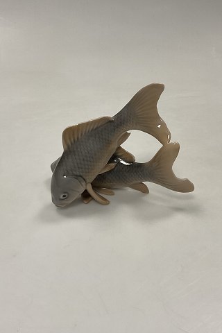 Bing and Grøndahl Crucian Carps pair No 1590