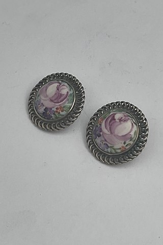 Georg Jensen Sterling Silver Ear Clips made for own use by a silversmith at Georg Jensen