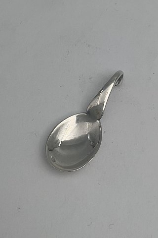 Georg Jensen Sterling Silver Ornamental Salt Spoon No 110
