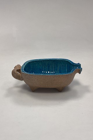 Kaehler Ceramics Stoneware Bowl with Turquoise Glaze