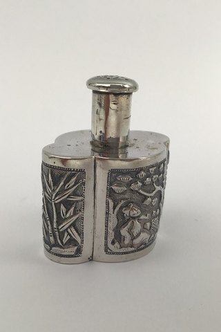 Oriental Silver Scent Bottle
