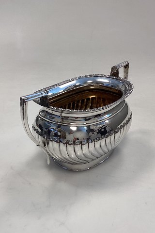 English W. B and S Silverplated Sugar Bowl