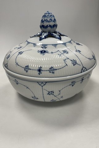 Royal Copenhagen Blue Fluted Plain Large Jubilee Punch Bowl No. 189