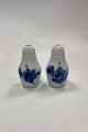 Royal Copenhagen Blue Flower Braided Salt and Pepper Shakers No. 8221/8225