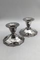 Cohr Silver Candlesticks (2)