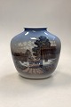 Lyngby Porcelain Vase - Pastoral Village No. 154/894